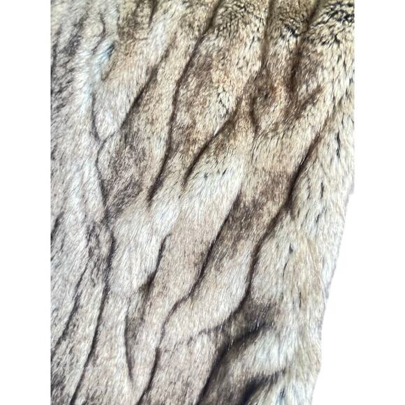 Y2K ABERCROMBIE & FITCH OPEN VEST FAUX FUR SZ SMALL GRUNGE MOBWIFE AESTHETIC - Picture 6 of 16